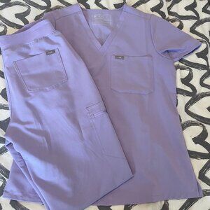 FIGS Scrub Set - Lilac Dawn